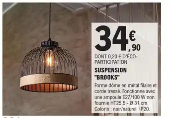E.Leclerc Brico Suspension Brooks offre