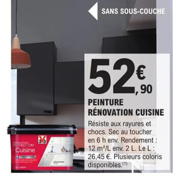 E.Leclerc Brico Peinture Rénovation Cuisine offre