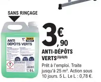 Anti-Dépôts Verts