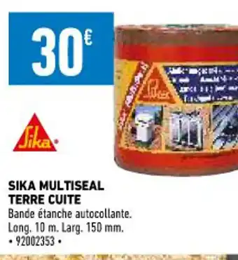 Brico Cash Sika Multiseal Terre Cuite offre