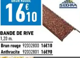 Brico Cash Bande de Rive offre