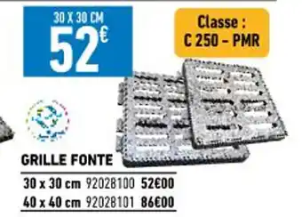 Brico Cash Grille Fonte offre