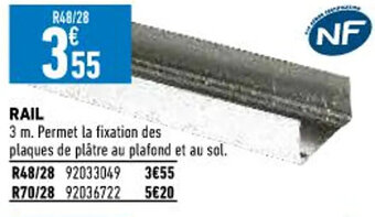 Brico Cash Rail offre