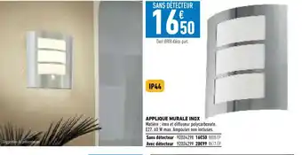 Brico Cash Applique Murale Inox offre