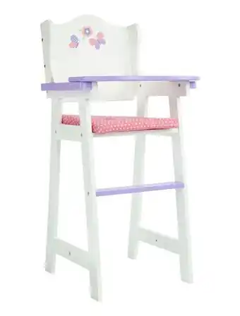 Chaise haute poupon poupée little princess mobiler bois jeux jouet td-0098a
