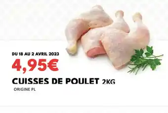 Hmarket Cuisses de poulet offre