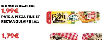 Hmarket Pâte à pizza fine et rectangulaire offre