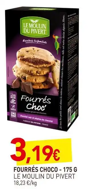 naturéO Le moulin du pivert fourrés choco offre