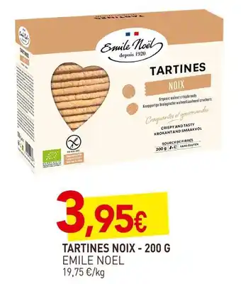 naturéO Emile noel tartines noix offre