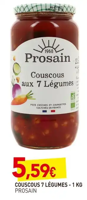 Prosain couscous 7 légumes