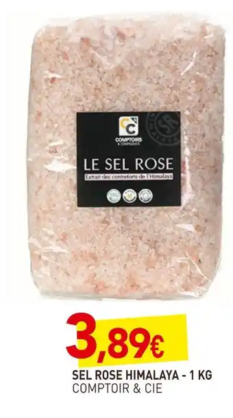 naturéO Comptoir & cie sel rose himalaya offre