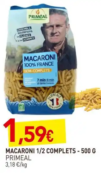 Primeal macaroni 1/2 complets