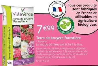 Villaverde terre de bruyĂšre forestiĂšre