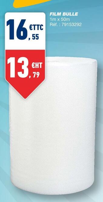 Bureau Vallée Film bulle offre