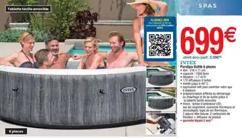 Cora x Carrefour Piscine spa intex offre