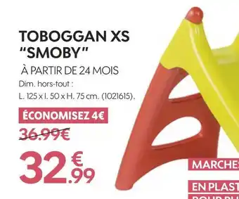 Truffaut Smoby toboggan xs offre