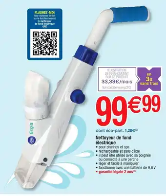 Cora x Carrefour Nettoyeur de piscine offre