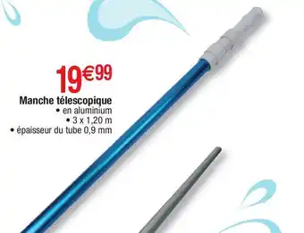 Cora x Carrefour Manche télescopique offre