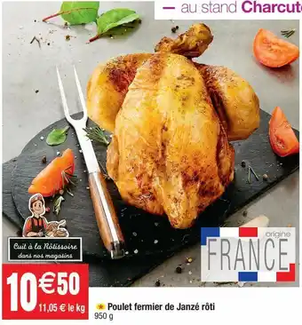 Cora x Carrefour Poulet fermier offre