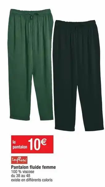 Cora x Carrefour Pantalon femmes offre