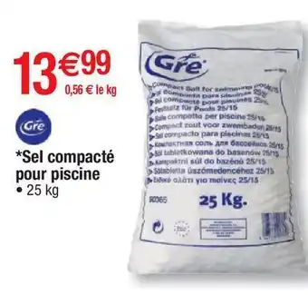Cora x Carrefour Sel pour piscine offre