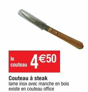 Cora x Carrefour Couteau de cuisine offre
