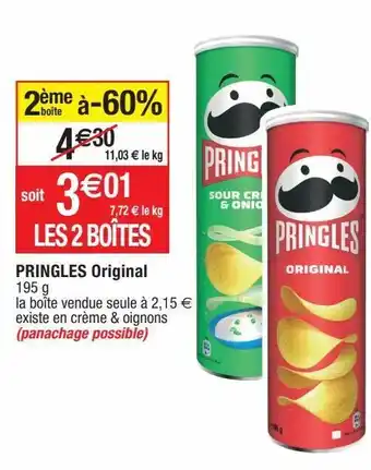 Cora x Carrefour Chips pringles offre