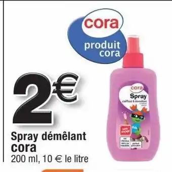 Cora x Carrefour Soin personnel cora offre