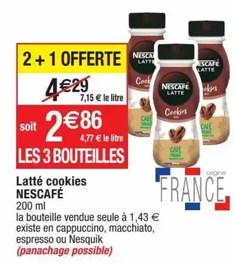 Cora x Carrefour Café nescafé offre