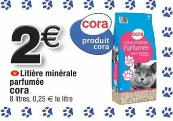 Cora x Carrefour Litière cora offre
