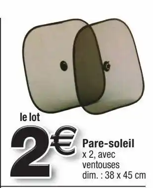 Pare-soleil pour voiture