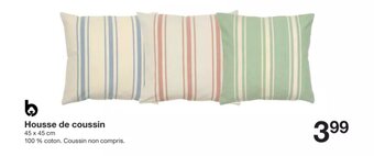 Zeeman Housse de coussin offre