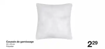 Zeeman Coussin de garnissage offre