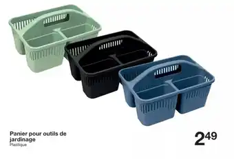 Panier pour outils de jardinage
