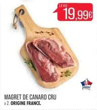 Match Magret de canard cru offre