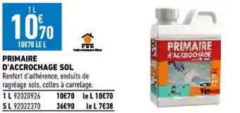 Primaire D'Accrochage Sol