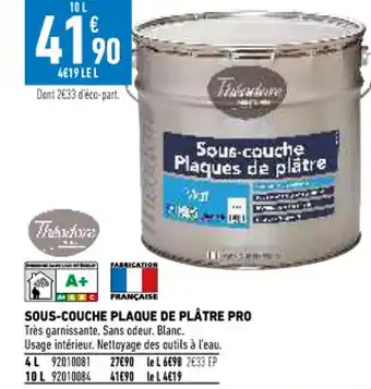 Brico Cash Sous-couche Plaque de Plâtre Pro offre