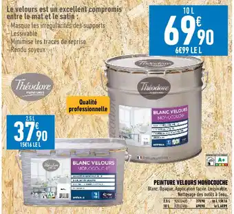 Brico Cash Peinture Velours Monocouche offre