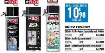 Mousse Expansive