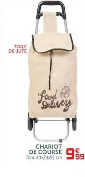 Gifi Chariot De Course offre