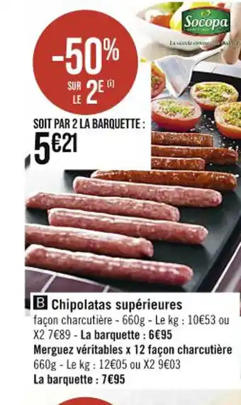 Chipolatas supérieures