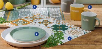 Hyper U Set de table offre