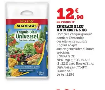Hyper U Engrais bleu universel offre