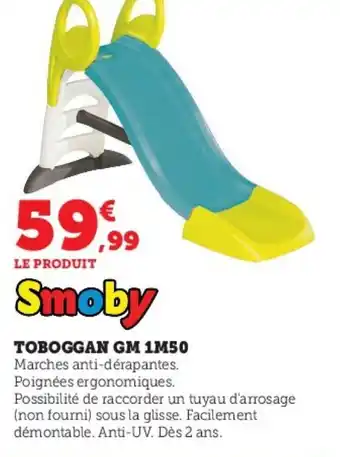 Hyper U Toboggan GM 1M50 offre