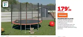 Hyper U Trampoline 2,44m offre
