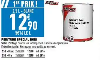 Brico Cash Peinture Spécial Bois offre