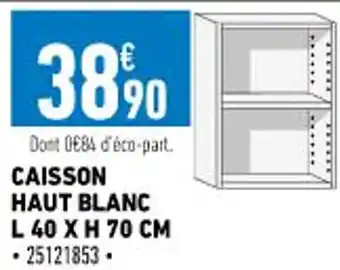 Caisson Haut Blanc L 40 X H 70 CM