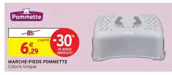 Pommette marche-pieds