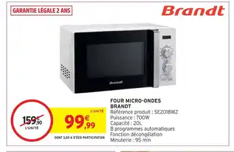 Brandt four micro-ondes