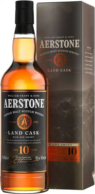 Match Aerstone lowlands single malt scotch whisky offre
